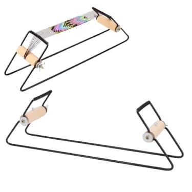 Imagem de Pssopp Kit de Tear de Contas, Simples de Operar, Melhora a Eficiência, Suprimentos de Miçangas, Acessórios para Fabricação de Joias para Iniciantes, Pulseiras, Cintos, Brincos