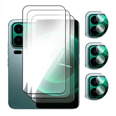 Imagem de Para Xiaomi 17 17 Pro 17 Pro Max, vidro temperado 2.5D com protetor de tela com cobertura completa filme de lente