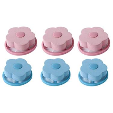 Imagem de HEEPDD Coletor de Fiapos para Máquina de Lavar, Saco de Malha Cônico de Com Material PP para Pêlos e Detritos de Animais de Estimação, Ideal para Pequenas Arruelas (77)