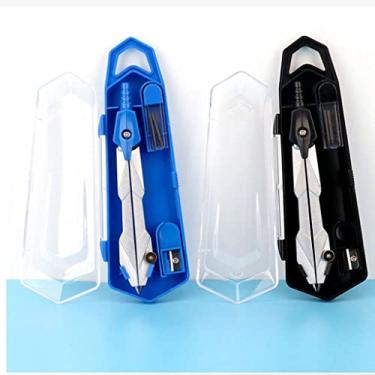 Imagem de Conjunto de bússolas, bússolas, metal, estudante, desenho, desenho, régua, papelaria, artigos de papelaria, conjuntos multifuncionais de bússolas (C)