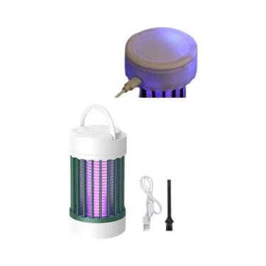 Imagem de Lâmpada Portátil USB Recarregável UV Mata Mosquitos Anti-Insetos Para 