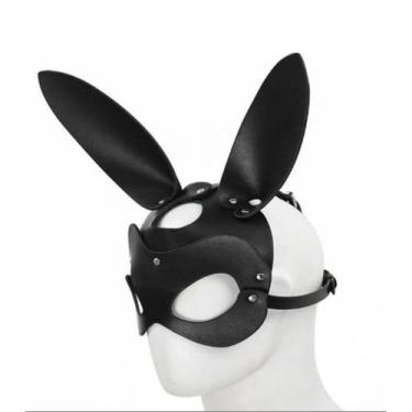 Imagem de Máscara de cosplay Sexy Rabbit Ear, decoração de festa de Halloween - 