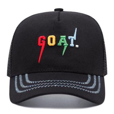 Imagem de Boné de beisebol Goats Anime Trucker para homens no verão - yiweisai
