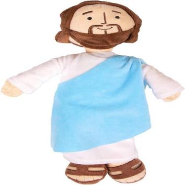 Imagem de Boneca de brinquedo de pelúcia Jesus Arabians 32cm - Yiweisai