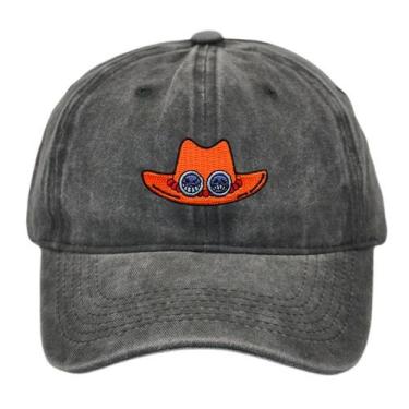 Imagem de Boné de beisebol Portgas D Aces Anime Summer Trucker para homens - Yiw
