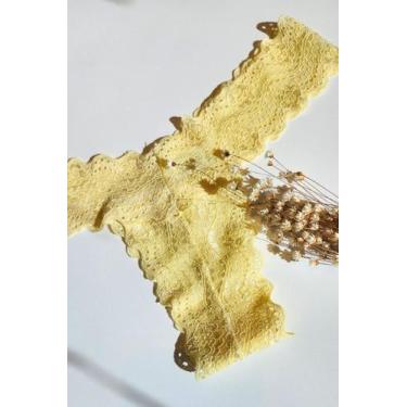 Imagem de Calcinha Lidia Rendada Semi-Fio - Airumã Lingerie, Amarelo, G