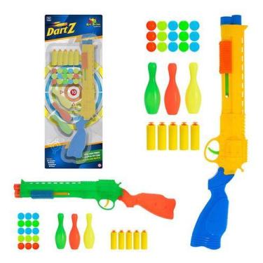 Imagem de Lançador Lança Bolas E Dardos ArtBrink, Amarelo