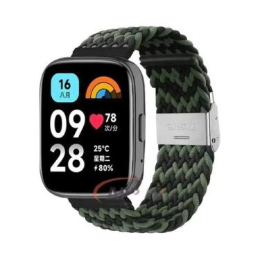 Imagem de Pulseira Elástica Trançada De 22mm Para Redmi Watch 3/5 Lite, Ajustáve