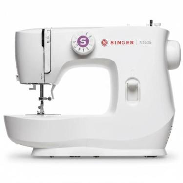 Imagem de Máquina de Costura Singer Doméstica 6 Pontos Reta M1605 Portátil Branc