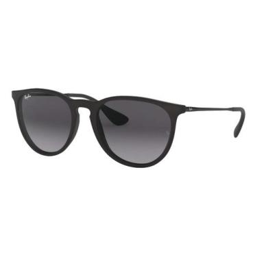 Imagem de Óculos de Sol Ray-Ban Erika Classic  Matte Black / Lente Grey