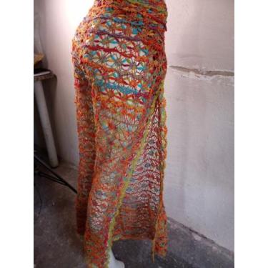 Imagem de Calça Comprida Envelope - MANA ARTESANATO, Colorida, GG