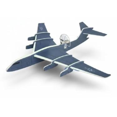 Imagem de Planador com Motor a Bateria Recarregável | Planador elétrico | Brinquedo aerodinâmico | Voo suave e duradouro | Para crianças e adultos | Brincadeira ao ar livre côr aleatória