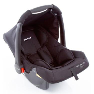 Imagem de Bebê Conforto Beta 0 a 13kg com Alça Ajustável e Almofada Redutora Preto Voyage