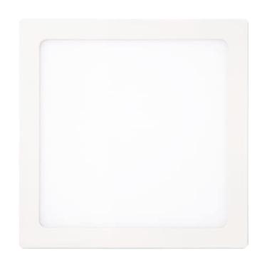 Imagem de Kian - Luminária Led Painel/Plafon Slim Quadrada Sobrepor 24W 6.000K Branca Fria Bivolt