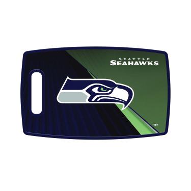 Imagem de Tábua de corte grande da Sports Vault NFL Seattle Seahawks, 36,8 cm x 22,8 cm