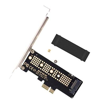 Imagem de Deal4GO SSD NVME M 2280/2260/2242/2230 M.2 com placa adaptadora PCIe com dissipador de calor, suporta PCI-Express x1 x4 x8 x16