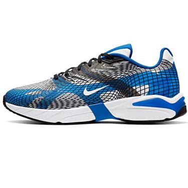 Imagem de Tênis de corrida masculino casual Nike Ghoswift Bq5108-102, White/White-racer Blue-black, 13