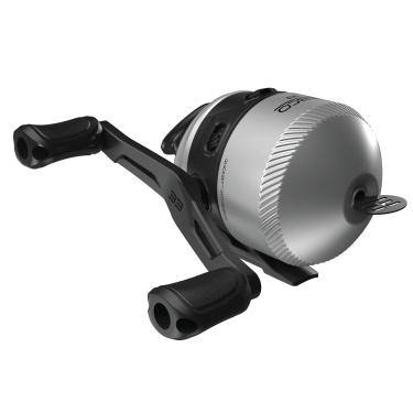 Imagem de Zebco Carretel de pesca Spincast 33, Quickset antirreverso com alerta de mordida, arraste ajustável com mostrador suave, engrenagens poderosas de metal com uma moldura de grafite leve, preto