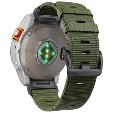 Imagem de Pulseira de Nylon Ajustável EKINGEEK para Garmin Fenix 7/6/5