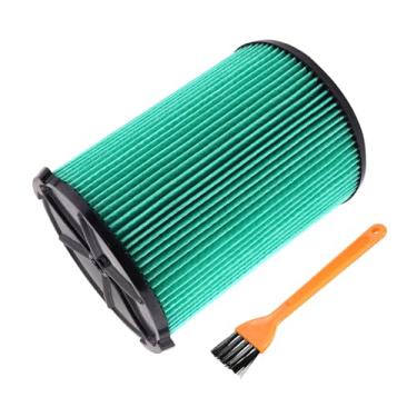 Imagem de HIFROM 1 pacote de filtro VF6000, filtro de substituição VF6000 compatível com aspiradores molhados/secos Ridgid Shop Vac, filtro de poeira fina, filtro de vácuo plissado de 5 camadas adequado para