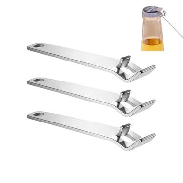 Imagem de PLAYTHROUGH Mini abridor de garrafas, pequeno abridor de garrafas, ferramenta de abertura pequena para enfermeiras, farmácias e casa (3 peças)