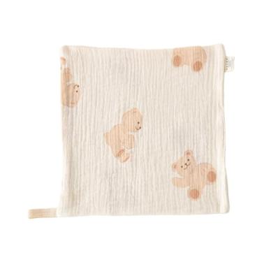 Imagem de Panos de lavagem de bebê | Toalhas macias absorventes para bebês | Quadrados 23 x 23 cm reutilizáveis panos de arroto fofos, lenço de rosto para recém-nascidos, crianças pequenas, berçário
