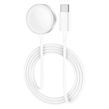 Imagem de PONTO DO NERD, Cabo Carregador Magnético Para Apple Watch Series 1 2 3 4 5 6 7 8 9 e Ultra