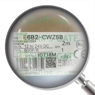 Imagem de E6B2-CWZ5B600P-R 1Pcs New in Box Rotary Encoder E6B2-Cwz5B 600P/R E6B2-CWZ5B600P-R