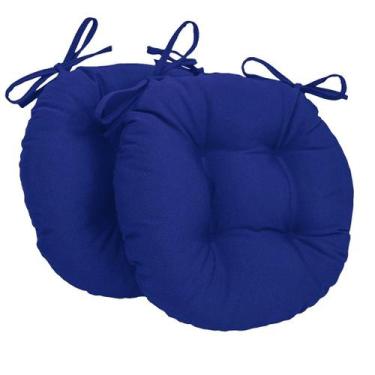 Imagem de Almofada Para Cadeira Redondo Ø40cm - 2pçs Royal - FASTLAR