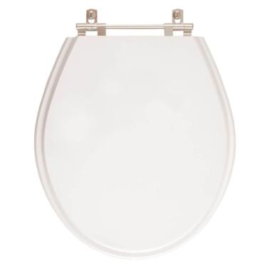 Imagem de Assento Sanitário Poliéster Ravena Branco Para Vaso Deca P90