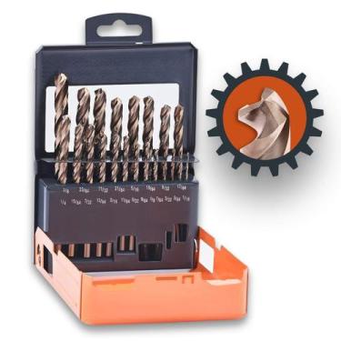 Imagem de Conjunto de brocas Lichamp HSS Cobalt 21 unidades de 1,5 mm a 10 mm 13