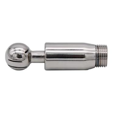 Imagem de Esfera De Pulverização CIP Giratória Em Aço Inoxidável 304 - Conector Macho De 1/2" NPT Para Limpeza De Tanques De Fermentação/maturação De Cerveja Artesanal.