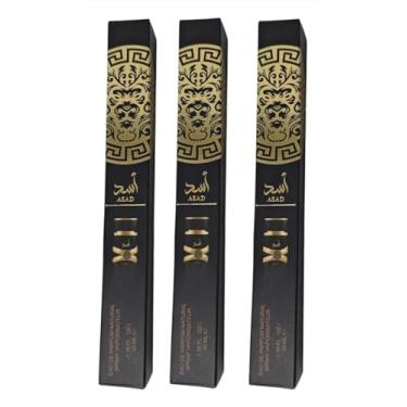 Imagem de Perfume arabe Eau de Parfum Natural, Design Luxuoso em Preto e Dourado, Spray Vaporizador 35ml