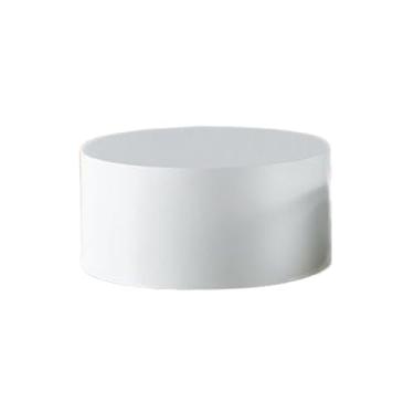 Imagem de Suporte de pedestal de cilindro redondo para exibição de manequim, base de exposição de pilar branco para loja de roupas e vestidos de casamento, decoração de vestiário de 60 x 15 cm