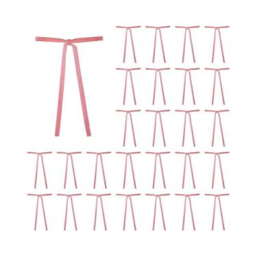 Imagem de Laços De Veludo Para Árvore De Natal 30PCS, Decoração Vintage Rústica 