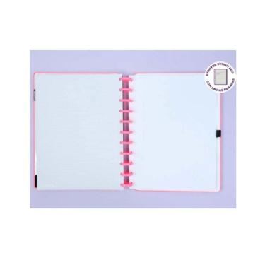 Imagem de Caderno Inteligente G+ All Pink Pauta Branca
