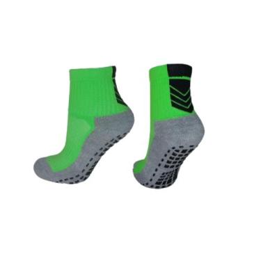 Imagem de Meia Antiderrapante Infantil Juvenil Pro Socks Futebol Soccer Cano Méd