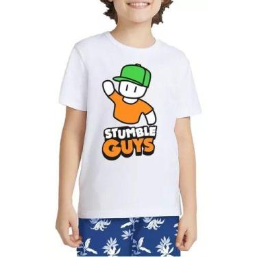 Imagem de Camiseta Infantil Jogo Stumble Guys Game Battle Royale 1 - Loja Dinka