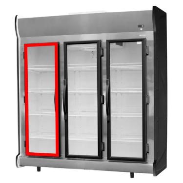 Imagem de Borracha Gaxeta Para Fricon Acfm1450 Freezer Expositor Vertical 64x159