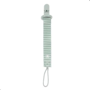 Imagem de Prendedor de Chupeta Com Listras 14cm Pimpolho