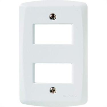 Imagem de Espelho Placa Tramontina Lux 4X2 2Int Dist 105/206