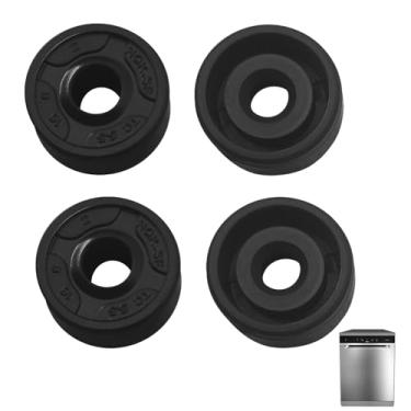 Imagem de 4 peças WPW10195677 W10195677 Vedação de anel de vedação de válvula para Whirlpool Kitchen Aid e Maytag, Amana, Hotpoint, Jenn-Air, Estate, Roper, Admiral, Inglis & Magic Chef