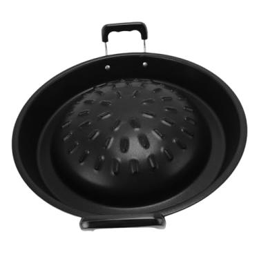Imagem de Grelha de Churrasco Tailandesa Pan 2 Em 1 Não Bastão até Aquecimento de Alumínio Hot Pot Grill CHARCOAL PAR (35cm/13,78 em preto)