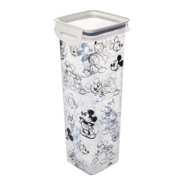 Imagem de Porta Mantimentos Trava Mais Quadrado Mickey 1,6 L Plasútil
