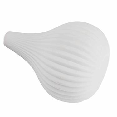 Imagem de Mini Ornamentos de Vaso de Cerâmica Modernos, Obra Fina e Cor Elegante, Design Moderno e Elegante, Feito Material Cerâmica Alta Temperatura, Purifica o Ar Com água (10,8 * 9,8 * 2)