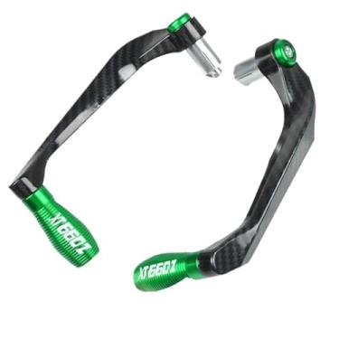 Imagem de Protetor de guidão de motocicleta, protetores de mão para extremidades de guidão, protetores de alavancas de freio de embreagem, acessórios de reposição para Yamaha XT660Z TENERE 2008-2016 2009