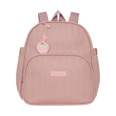 Imagem de Mochila de Maternidade Pirulitando Baby Refúgio Rose