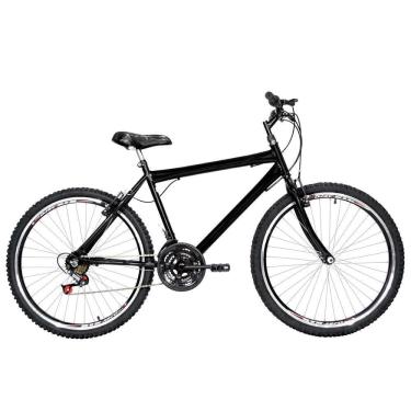 Imagem de Bicicleta Masculina Aro 26 Mtb Aero 18 Marchas Cor Preta