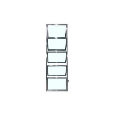 Imagem de Vitro Basculante Brilhante 100x40 Linha Esmeralda Vidro Liso