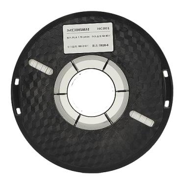 Imagem de Filamento do PLA impressora 3D 1,75 mm de adesão forte impressão sedosa de alta tenacide de resistência baixa para impressoras 3D FDM 1kg 340m (Branco)